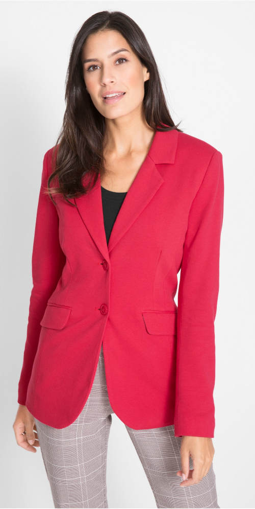 Piros női kabát