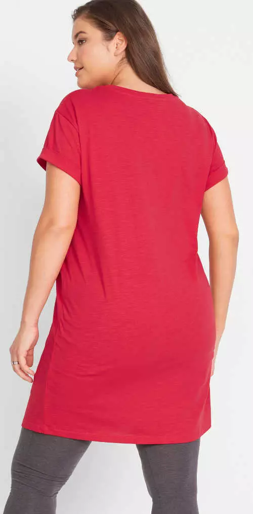 Egyszerű piros ruha plusz méretű rövid ujjú ruhákhoz-piros-ruha-plusz-meretű-rovid-ujju-ruhakhoz
