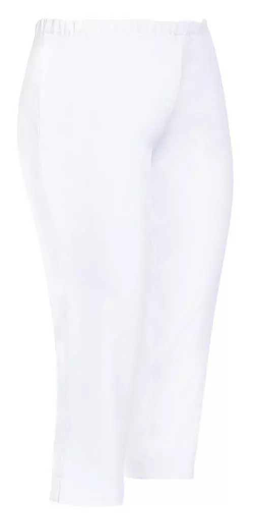 Fehér női gumis nadrág