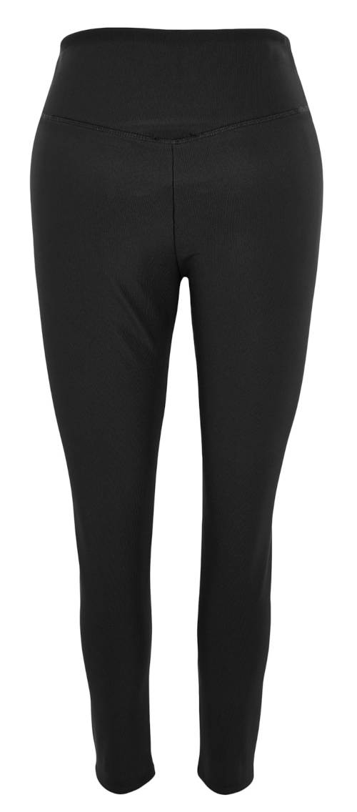 Fekete molett sport leggings